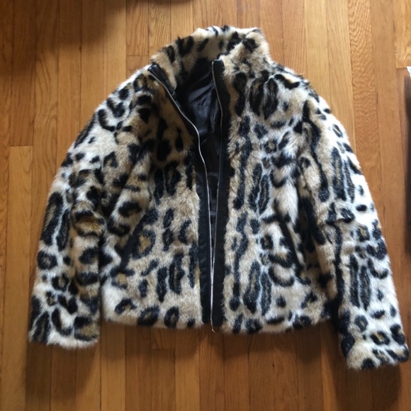 express leopard jacket